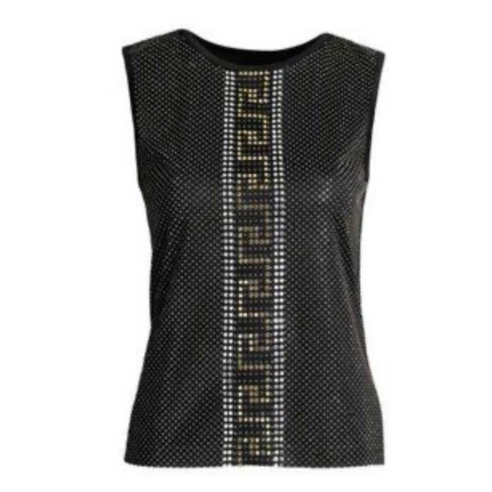 Versace x H&M Studded Logo Tank Top
